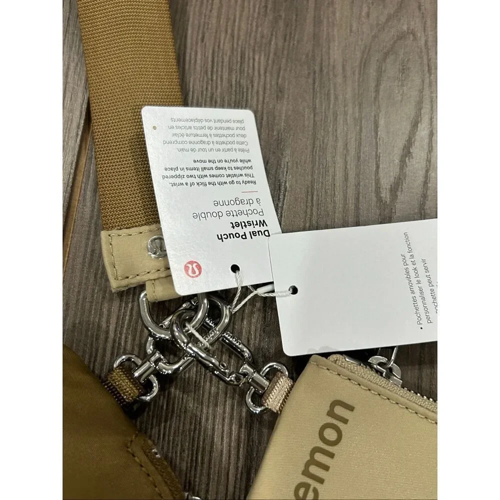 Lululemon dual pouch wristlet
